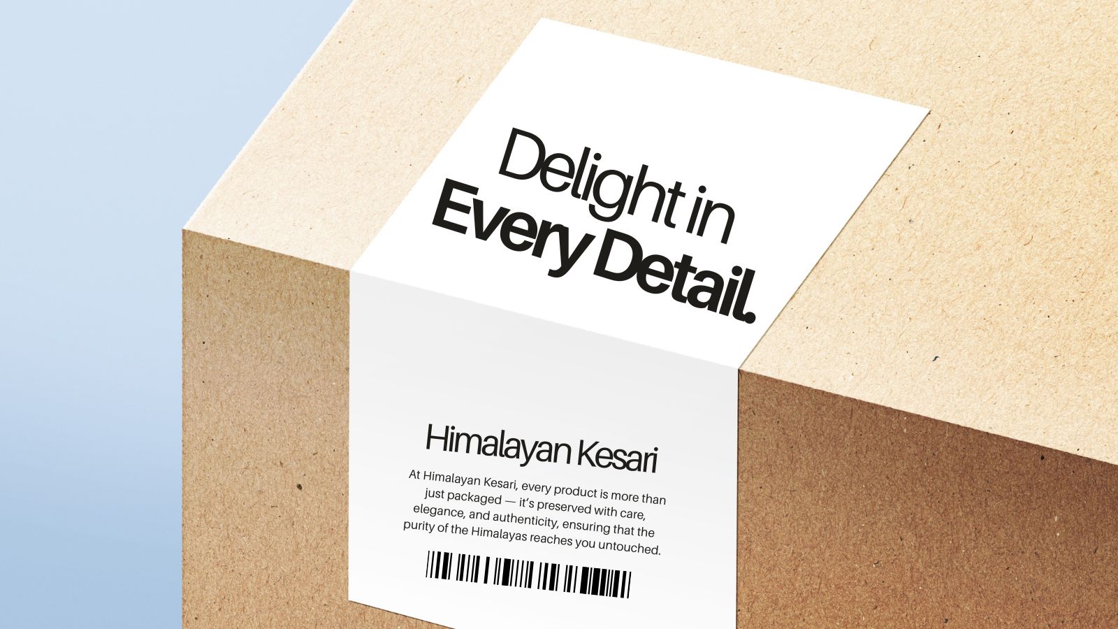 Himalayan Kesari Packaging